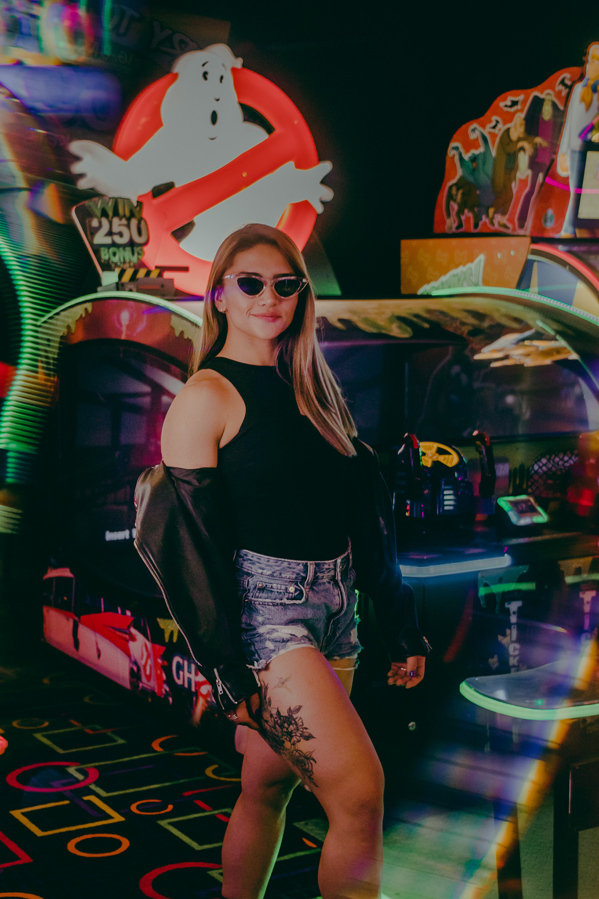 arcade Canon colors fitness game model Photography  shooting