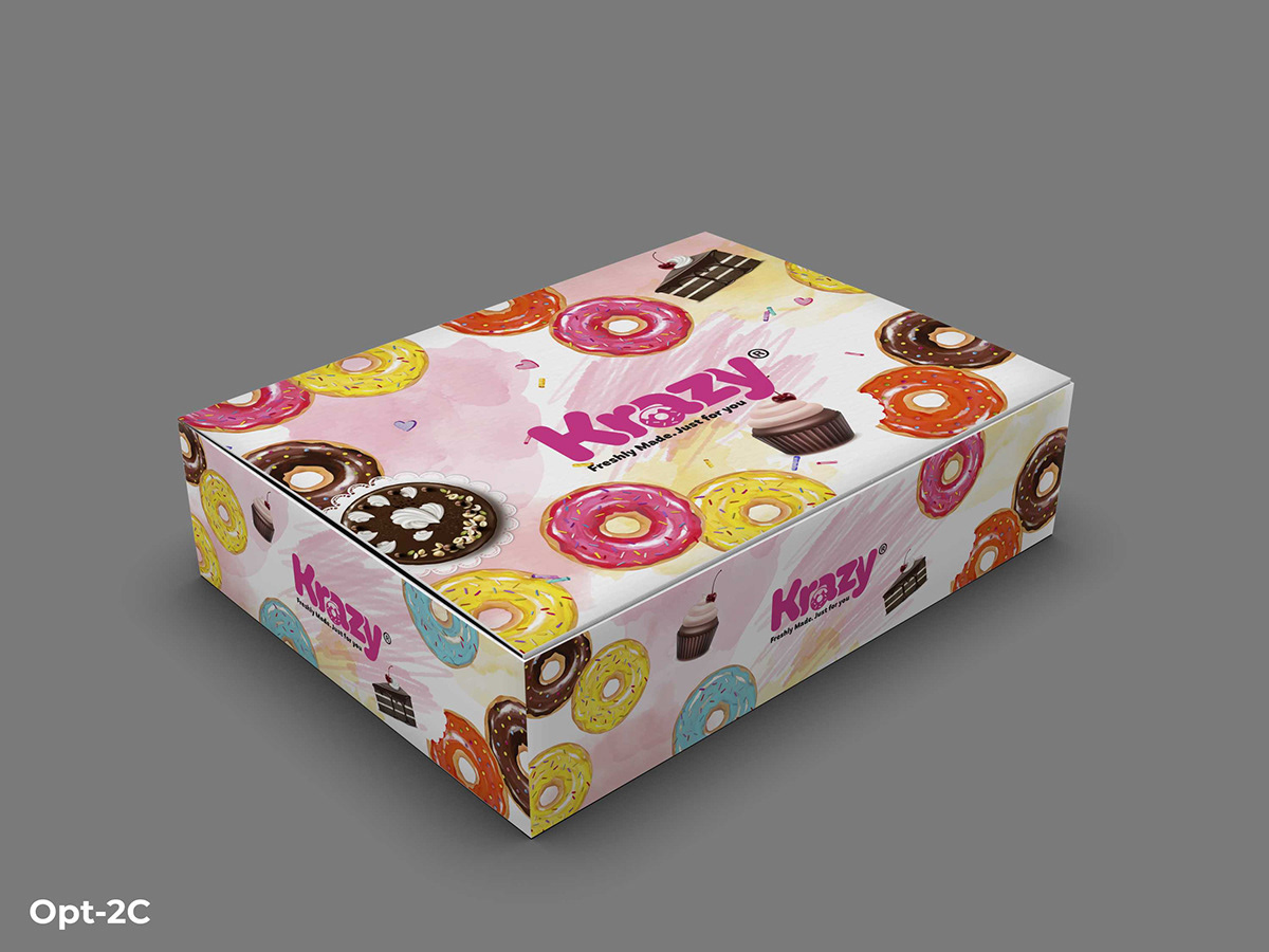 box box design Brand Design brand identity donut Food Packaging identity Logo Design Packaging product packaging