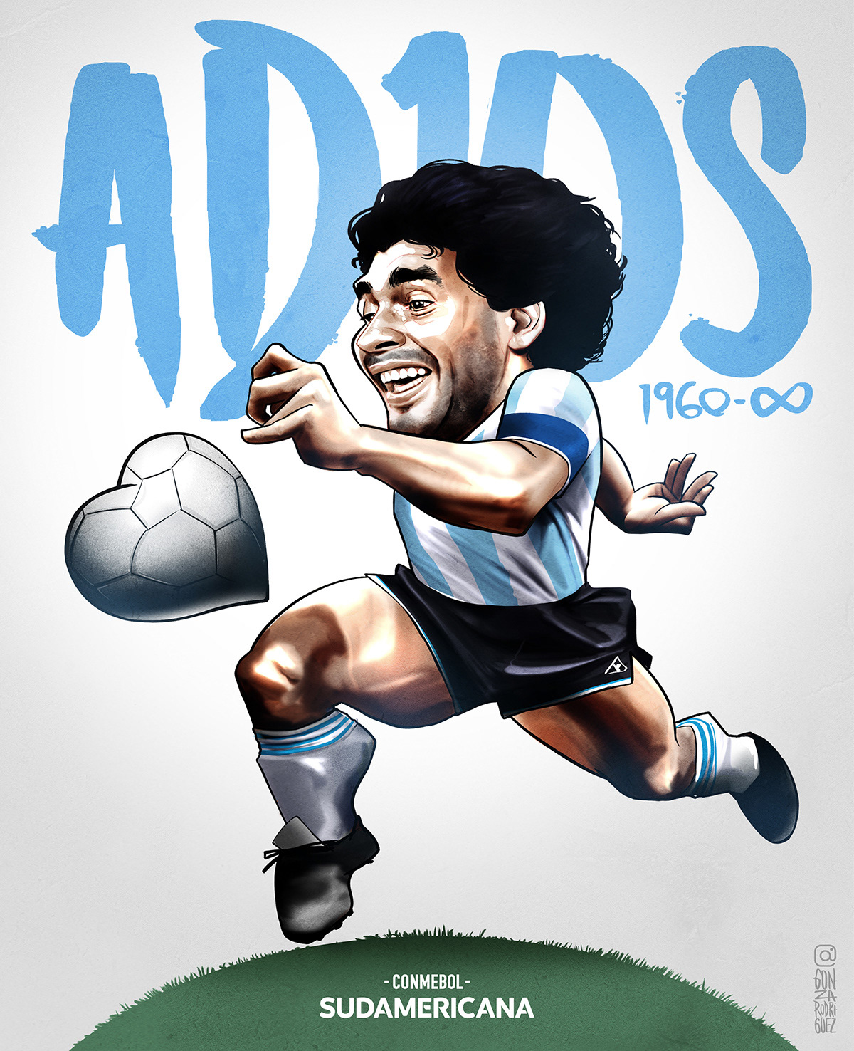 artes caricaturas dibujos Futbol futebol ilustraciones libertadores maradona pele soccer