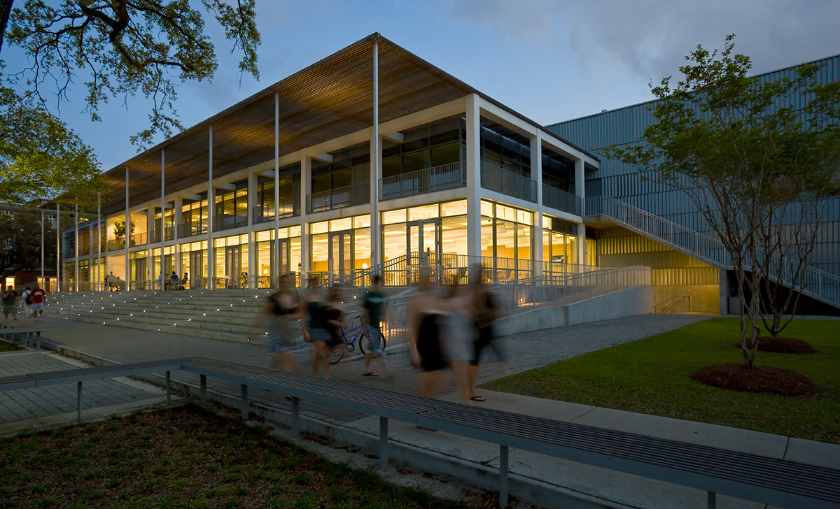 Tulane University Coen + Partners Lavin Bernick Center new orleans louisiana Landscape Architecture 