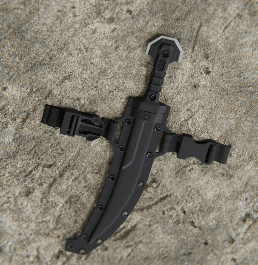 Weapon Military 3D design Morocco dagger concept innovation heavy duty