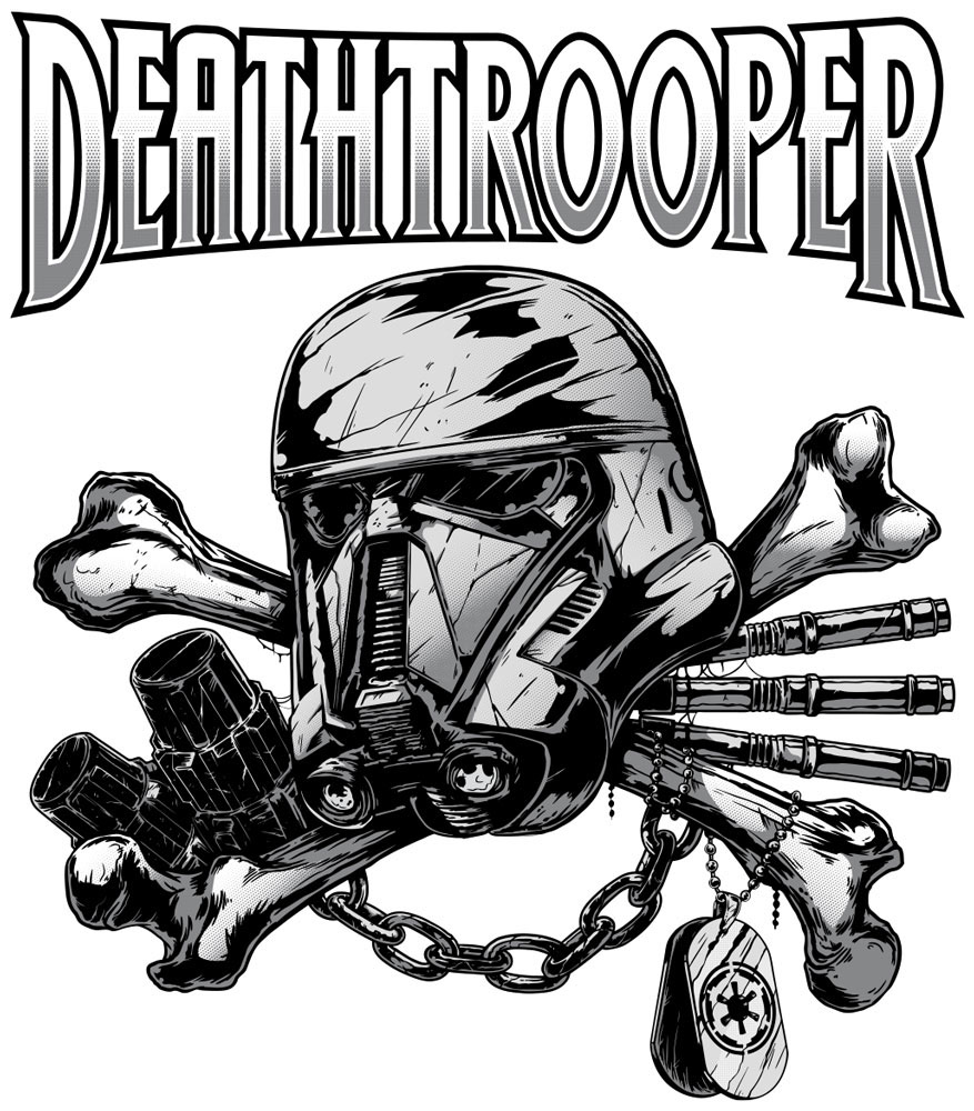 star wars rogue one stormtrooper deathtrooper bones Helmet the force the empire jedi sith