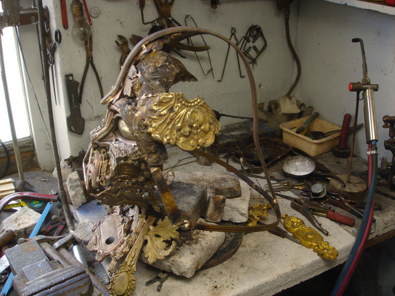 darth vader dark vador bronze Found objects star wars sculpture metal ornaments brass copper