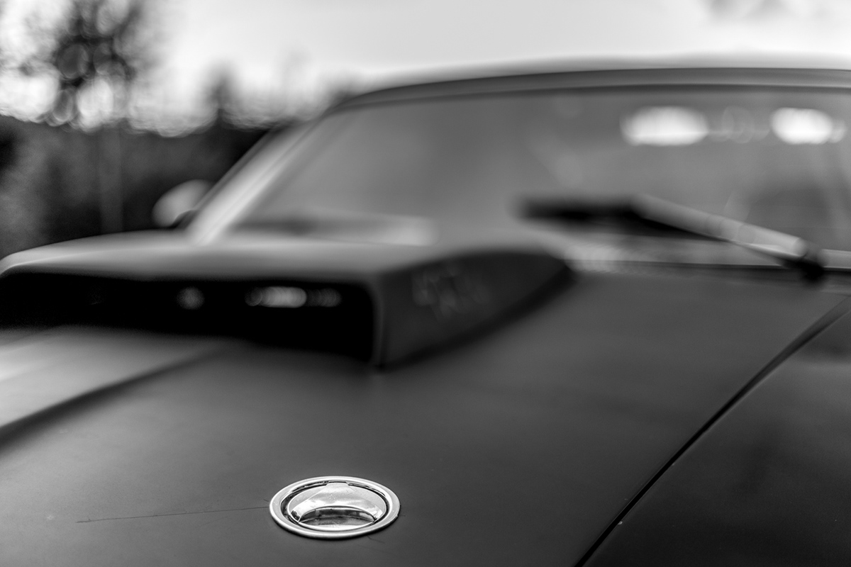 Ford Mustang Mach 1 car bw black and White Canon6D jberndes