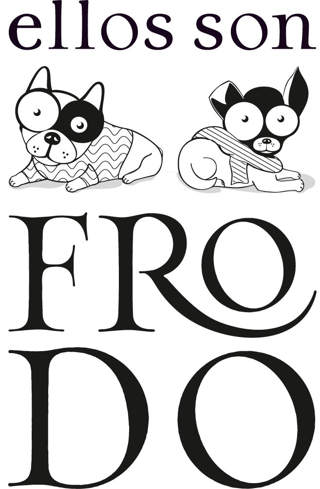 Ropa perros dog Bulldog Francês marca Logotipo Logotype isotipo