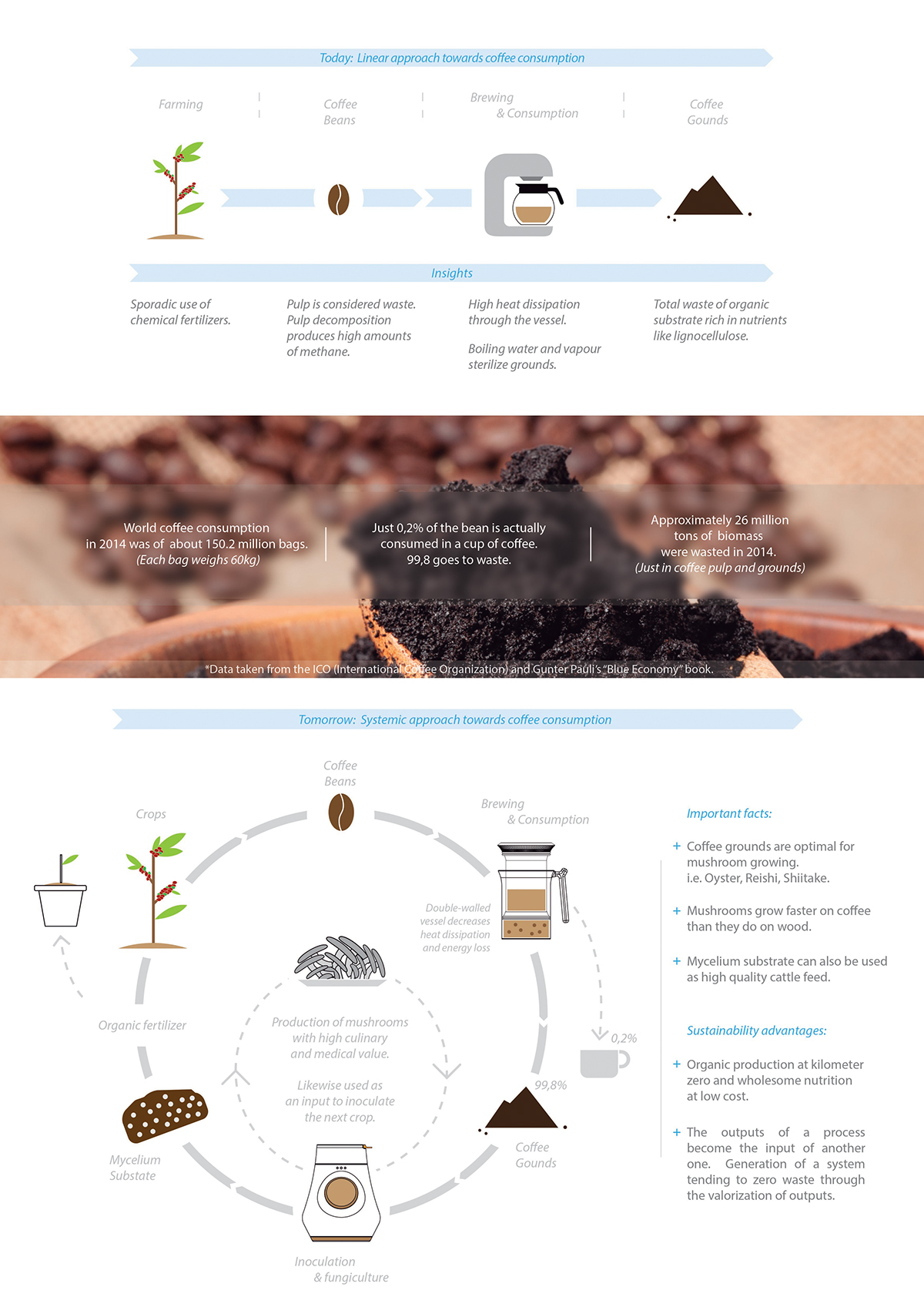 ecodesign sustainabiltiy Systemic Design Coffee Maker appliance Coffee Sustainable cafe kitchen circular design