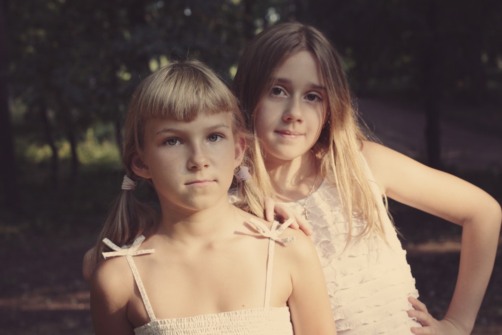 summer  portrait teen girls Russia