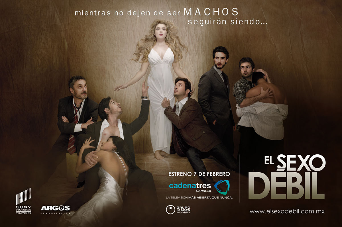 Adobe Portfolio Sexo Débil argos Sony mexican series Itatí Cantoral series promotion