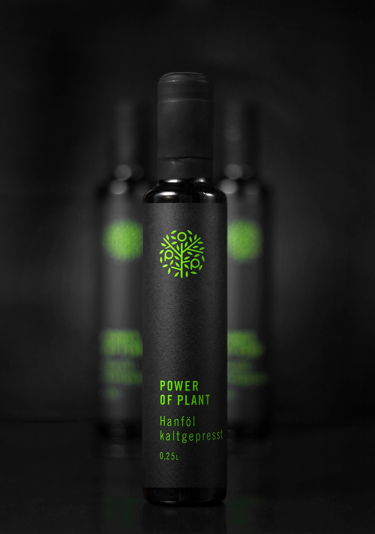 logo Logotype hemp oil Packaging green Nature Tree  symbol minimal