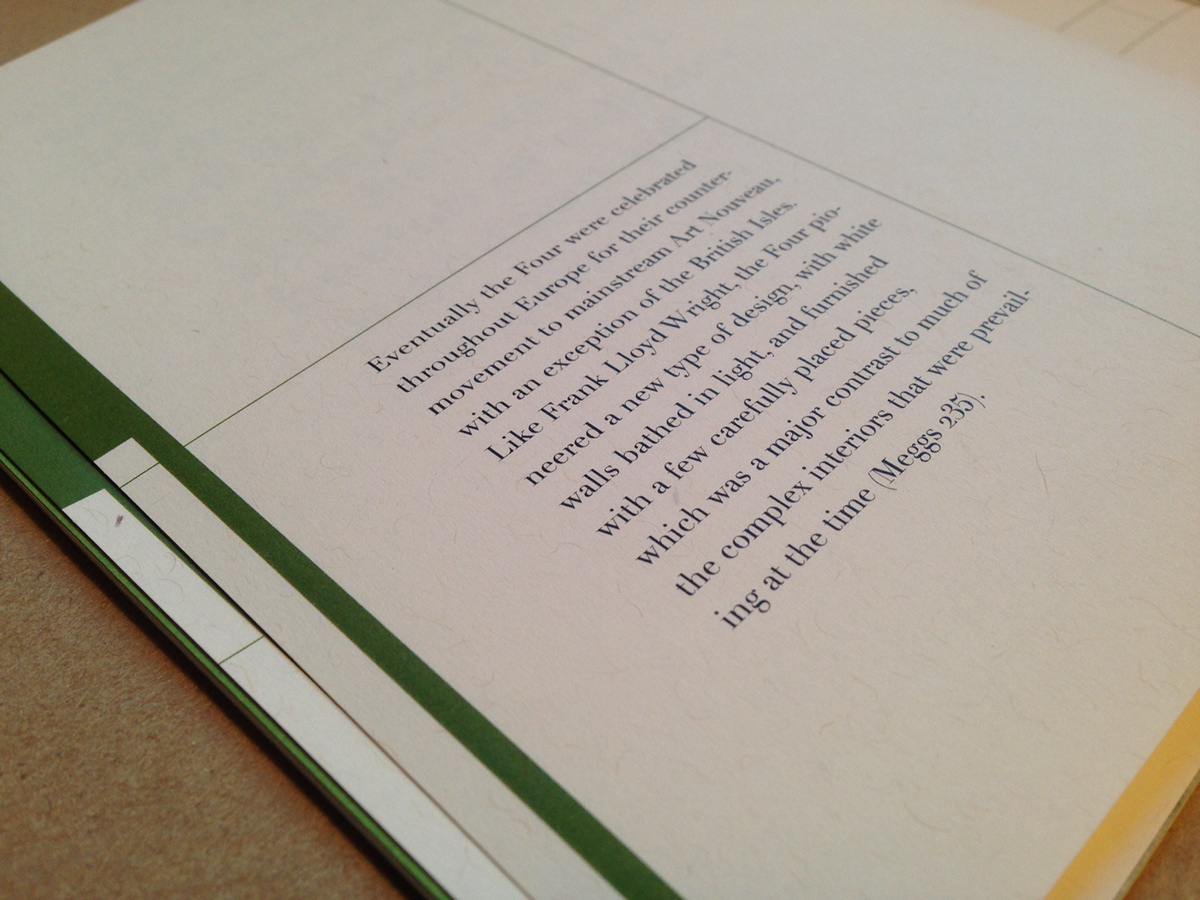 Frank Lloyd Wright book design geometry manuscript research book