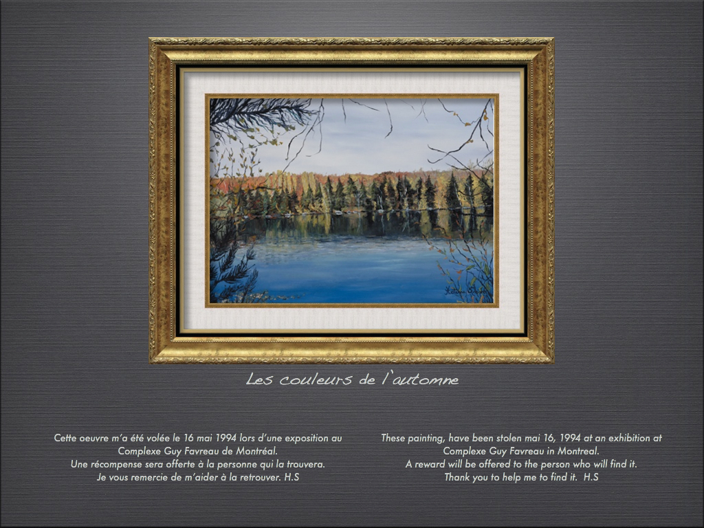 virtual exhibition painter artiste peintre Canadian Arts Autodidacte Self-taught art Self-Taught Artist Quebec Tour d'Horizon Hélène Scrive ScrivART artist peintures