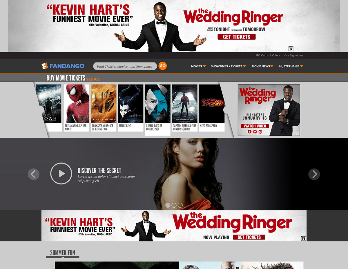 ‪‎The Wedding Ringer kevin hart  josh gad kaley cuoco  movie ads