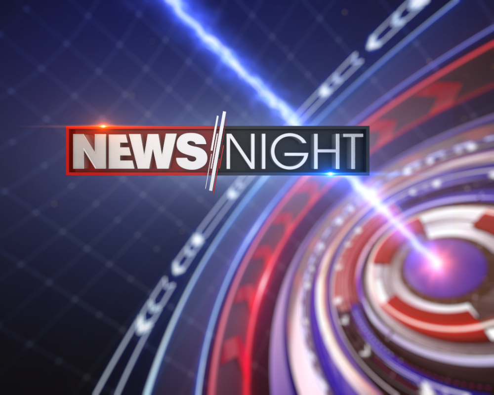 news night city42 yousaf animation  tittle 3D motion graphics 