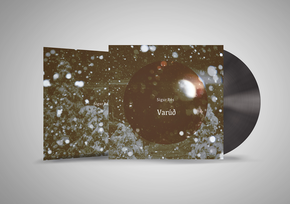 album cover cover sigur ros branding  creative inspiration texture editorial pattern tranquil