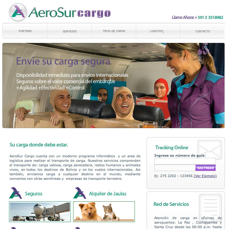 aerosur Cargo Web