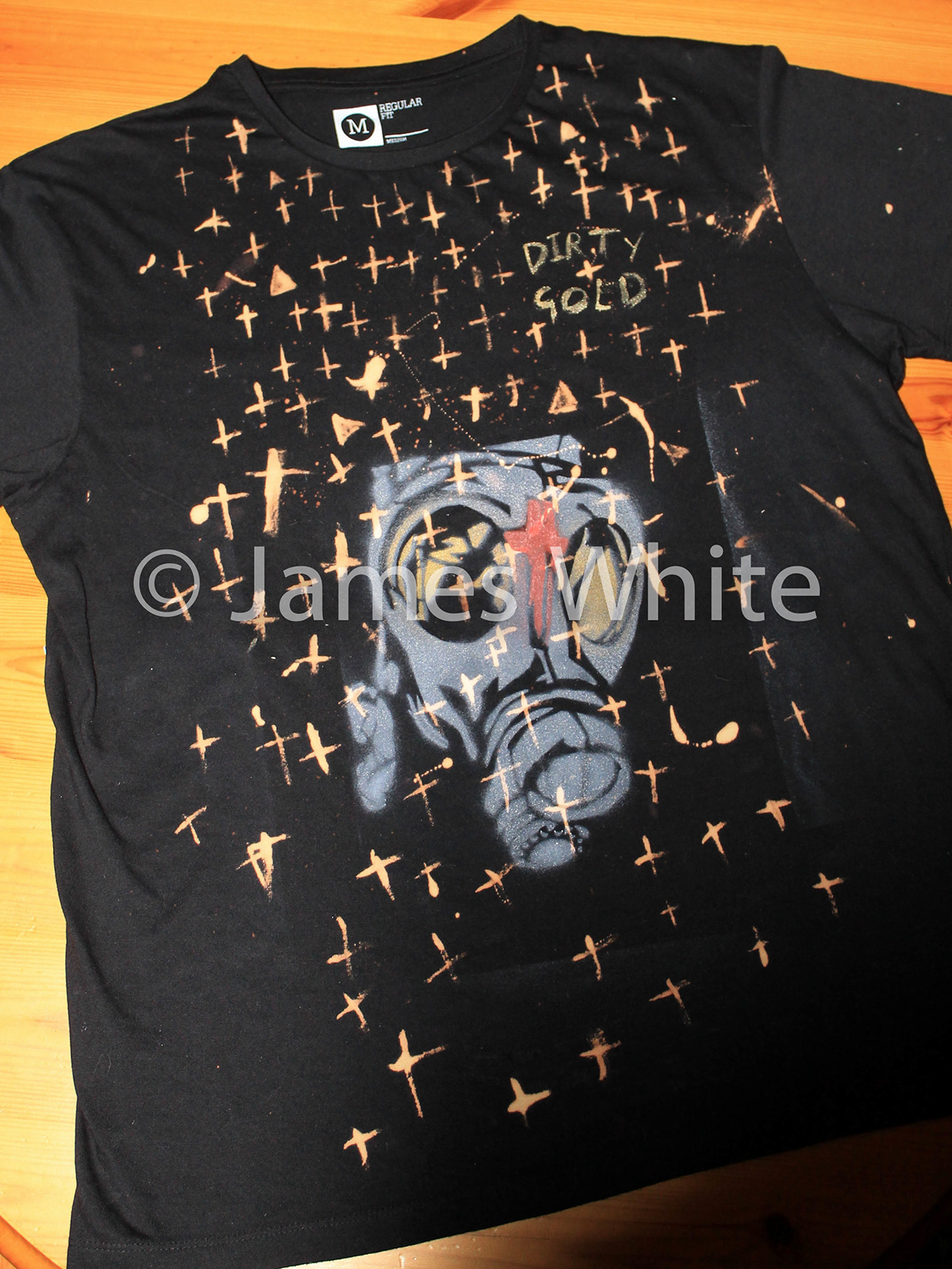 angle haze artist rap Album musician surface design Printing dirty gold t-shirt fine concert Street art