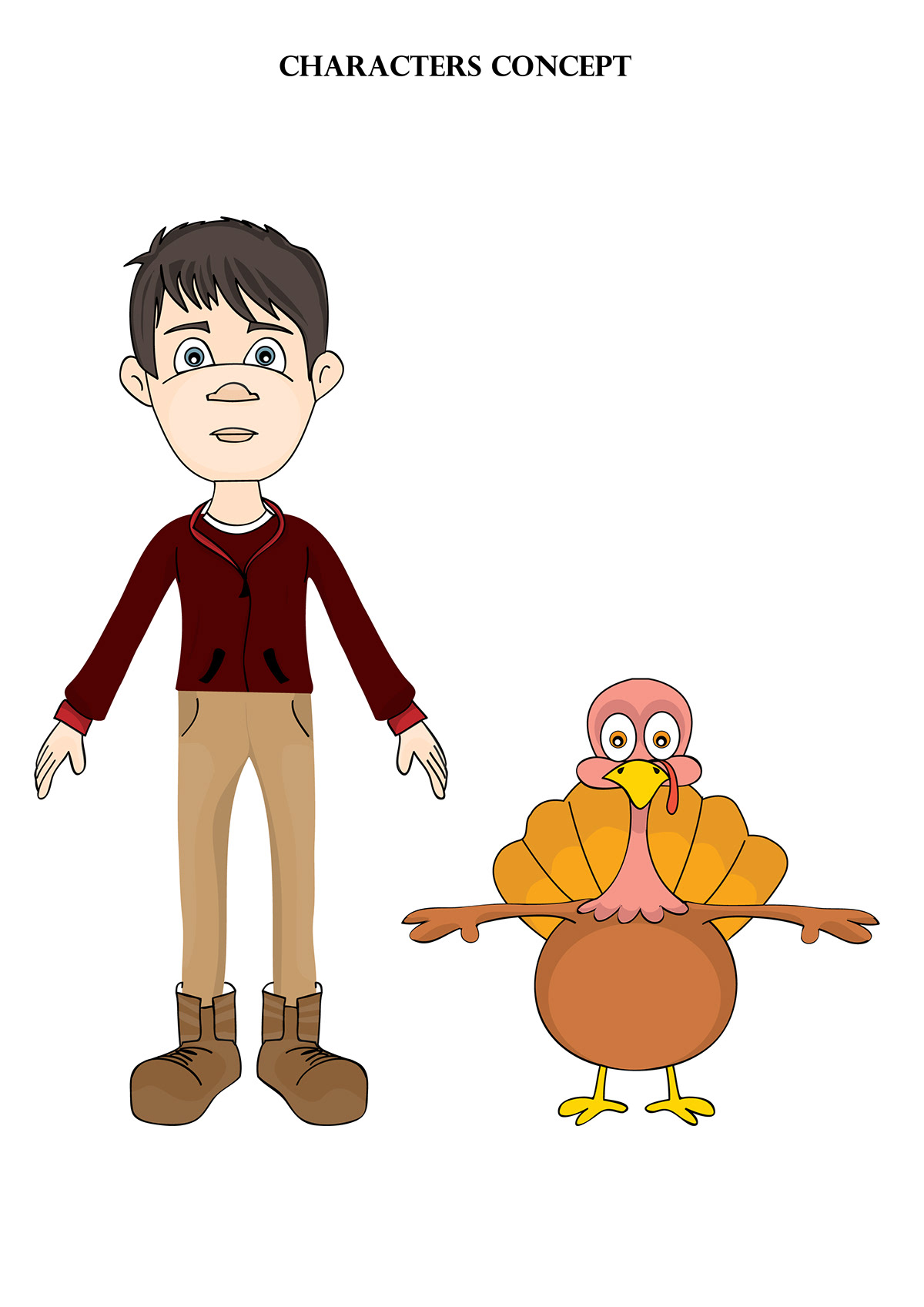 thanksgiving turkey day Turkey bird eggs dinner gag funny Chase