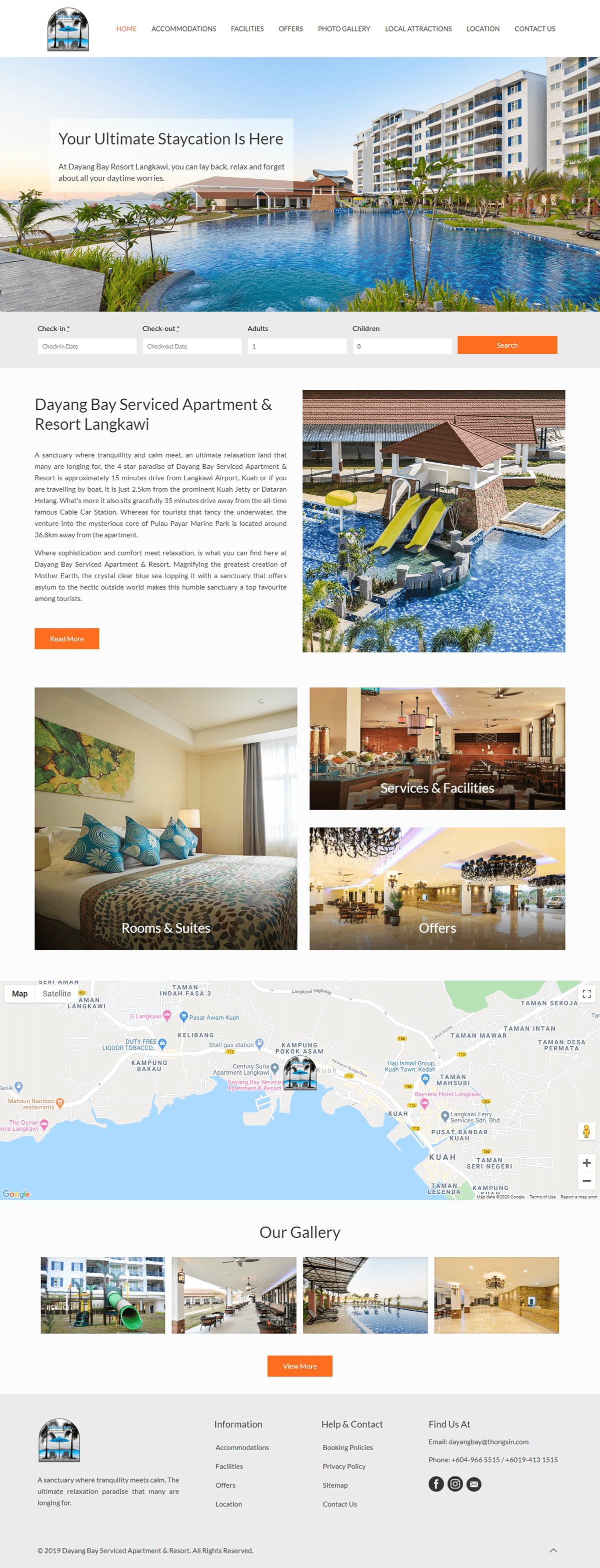 Booking hotel hotel web design hotel website photoshop resort Website Design wordpress Hotel Booking Website