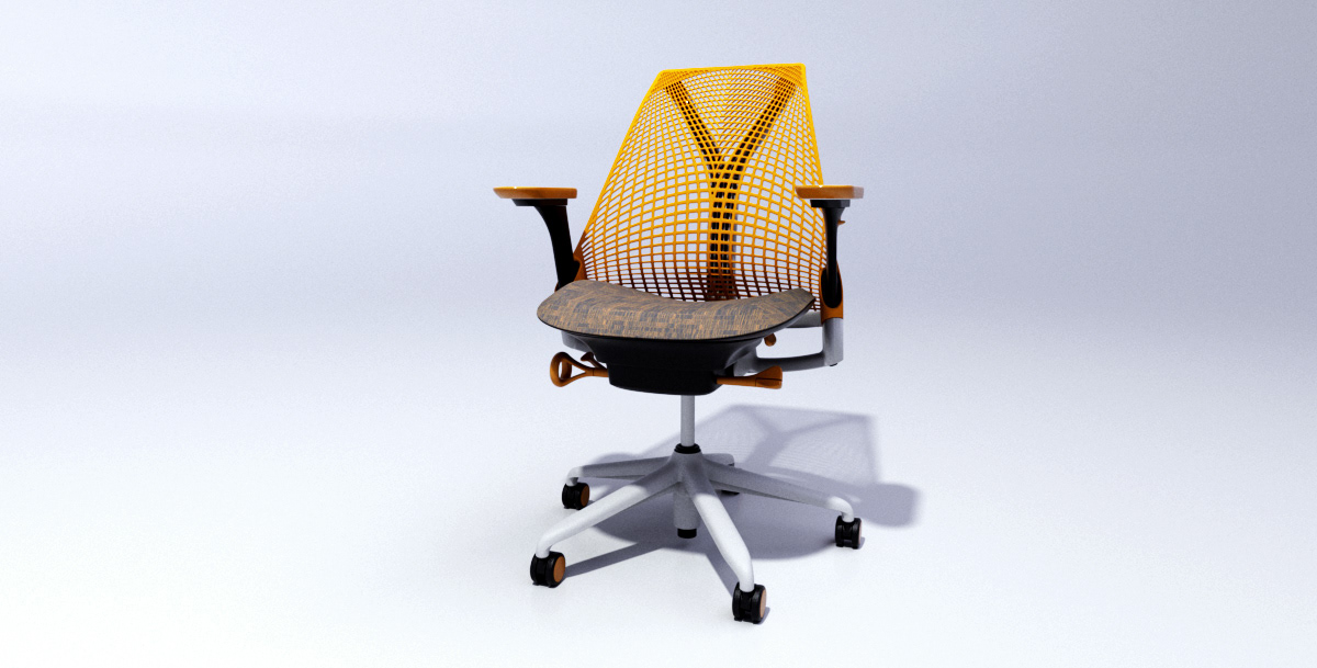 3D 3dmodel chair mobiliario Render rendering Rhino Rhinoceros silla V-ray