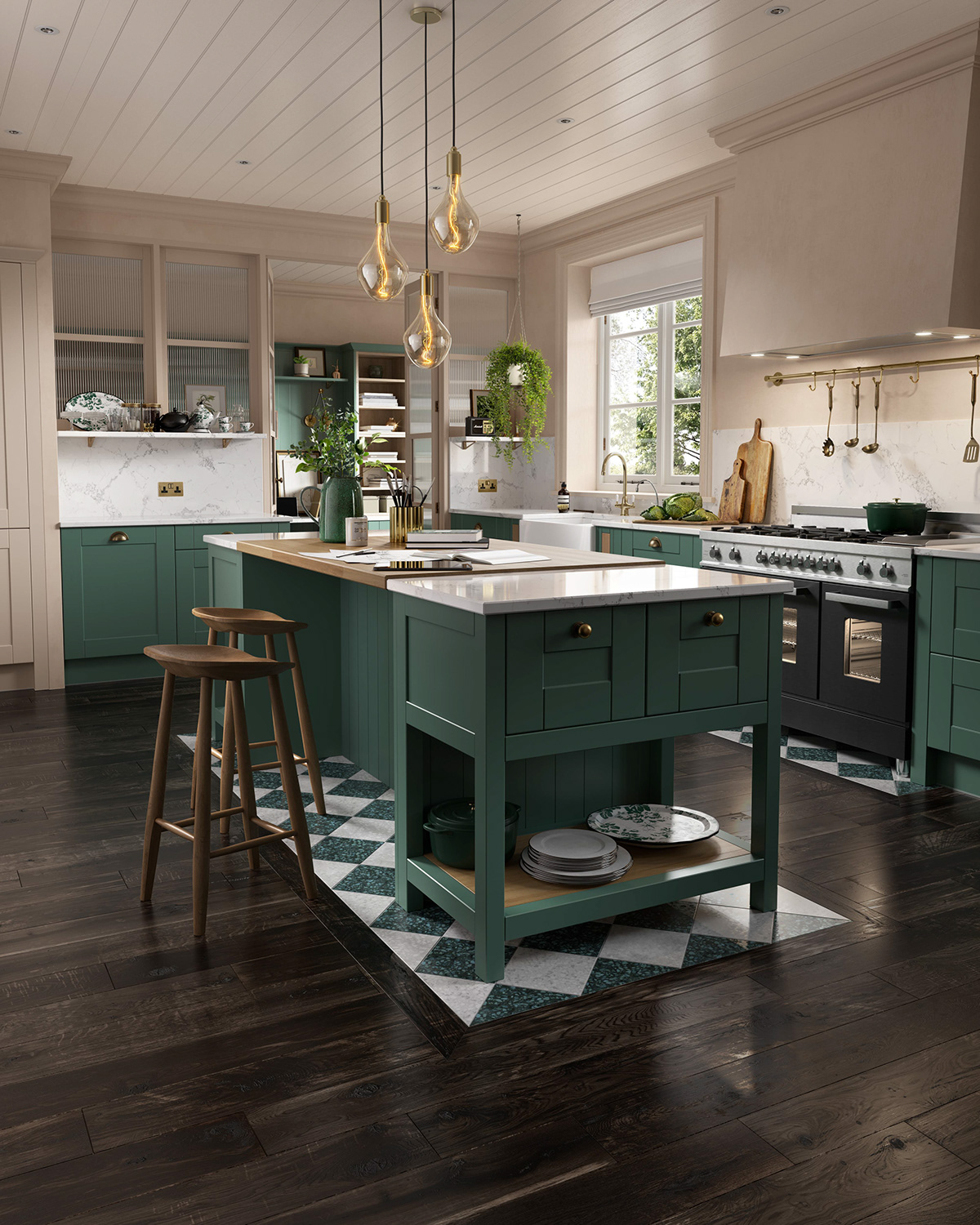 3D 3D Modelling 3dsmax CGI corona renderer interior design  kitchen design Kitchen of the year rendering