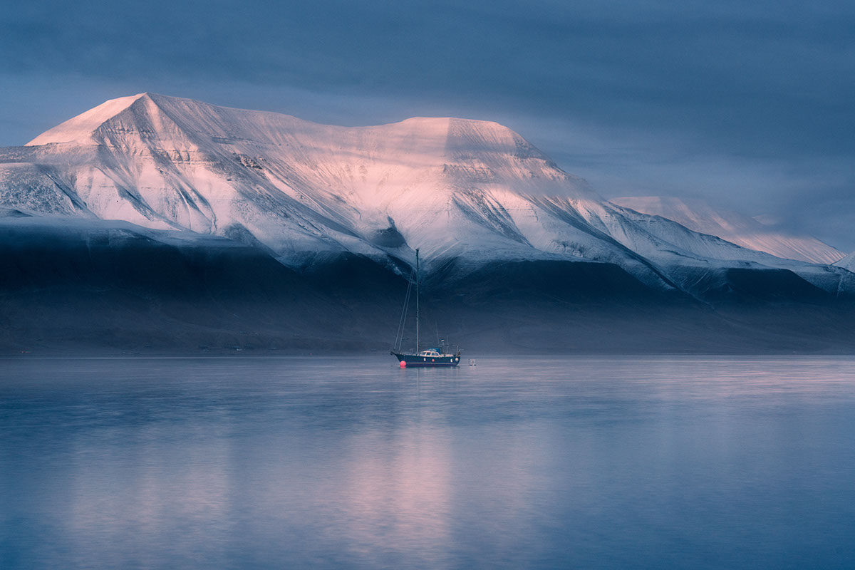 nasa noaa satellite Svalbard Arctic Landscape itsreuben Northern Lights
