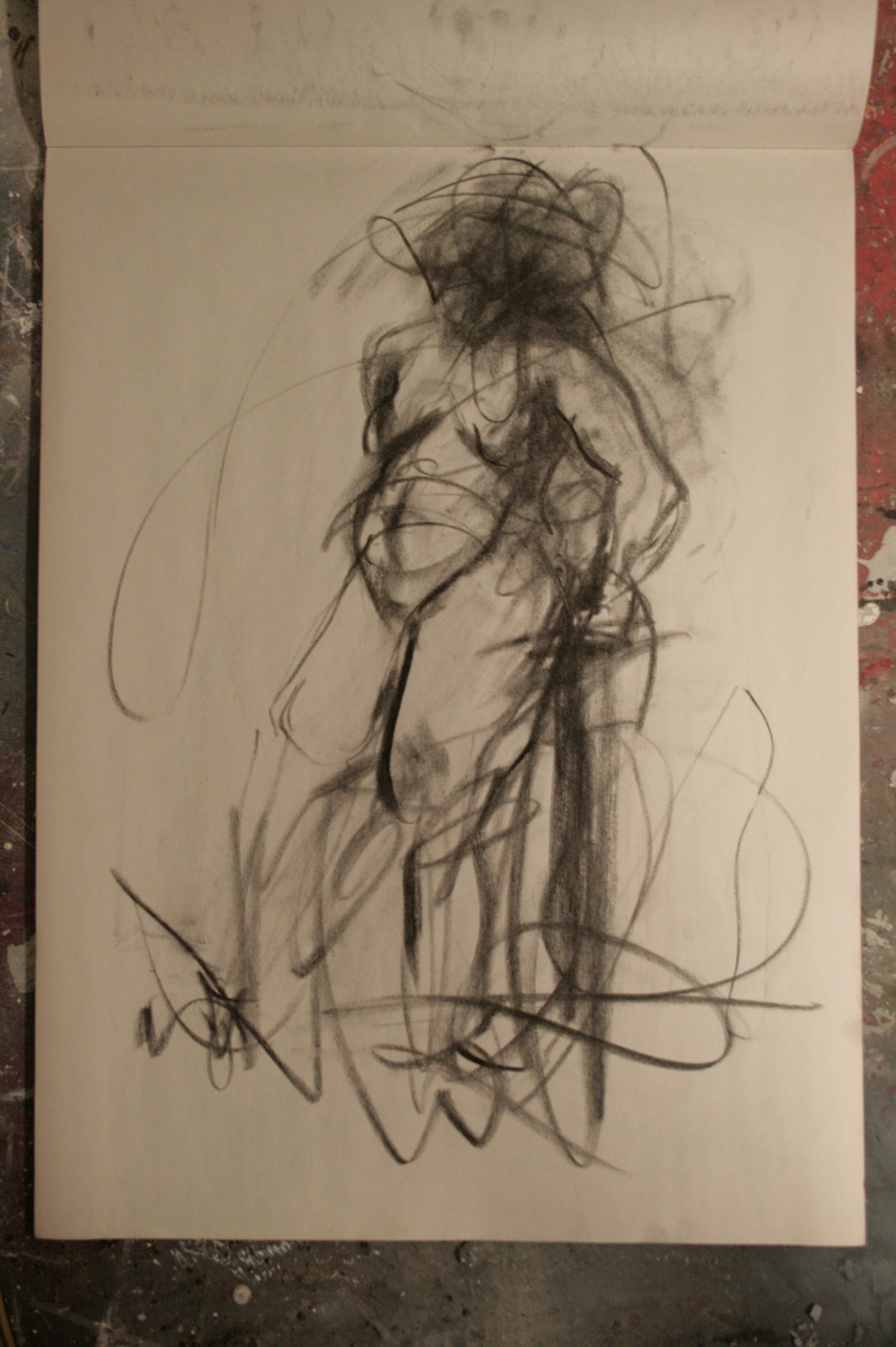 figure  body  drawing  charcoal  MODEL  nude  gesture  Gestural  sketch  newsprint
