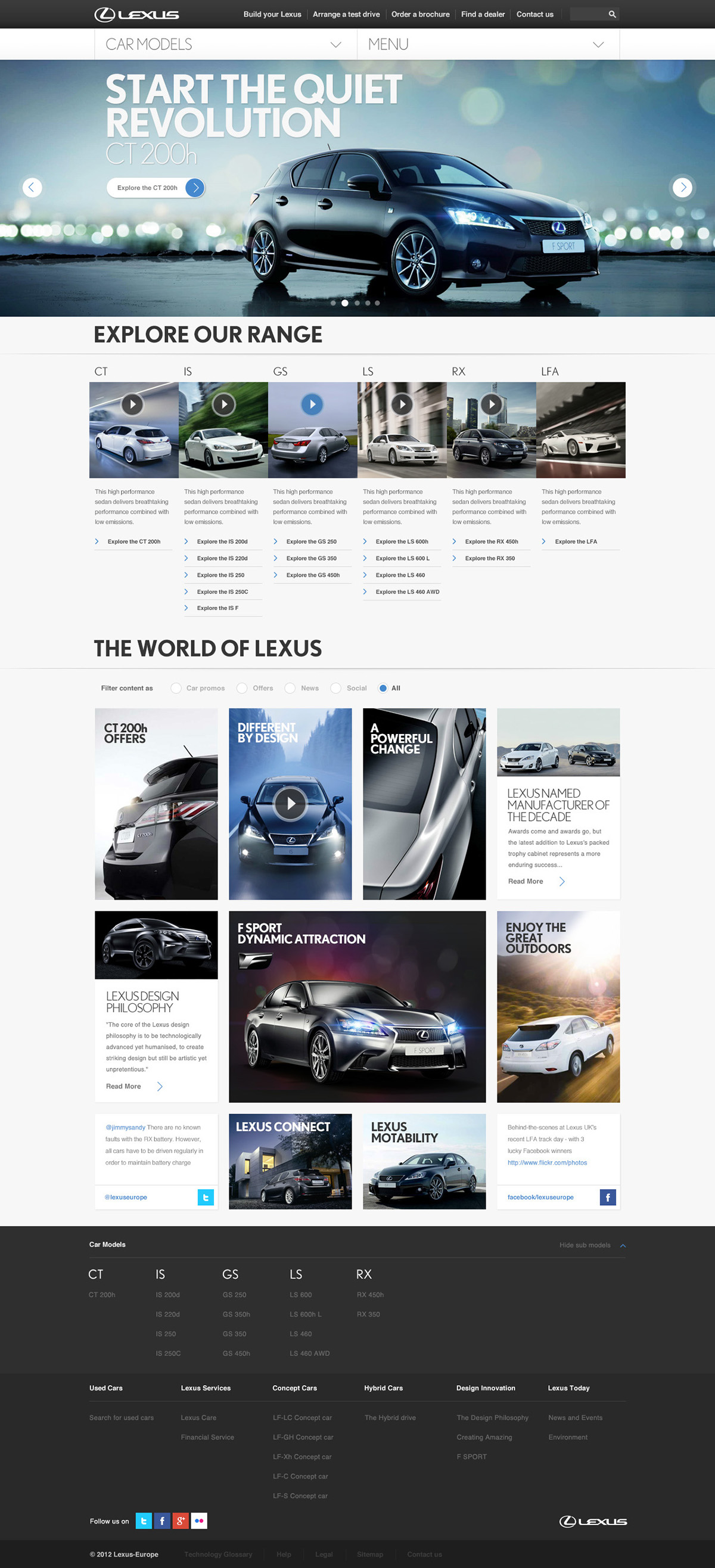 Lexus Cars automotive   interaction Web navigation premium Vehicle design interactive UI user interface creative Creating Amazing FWA