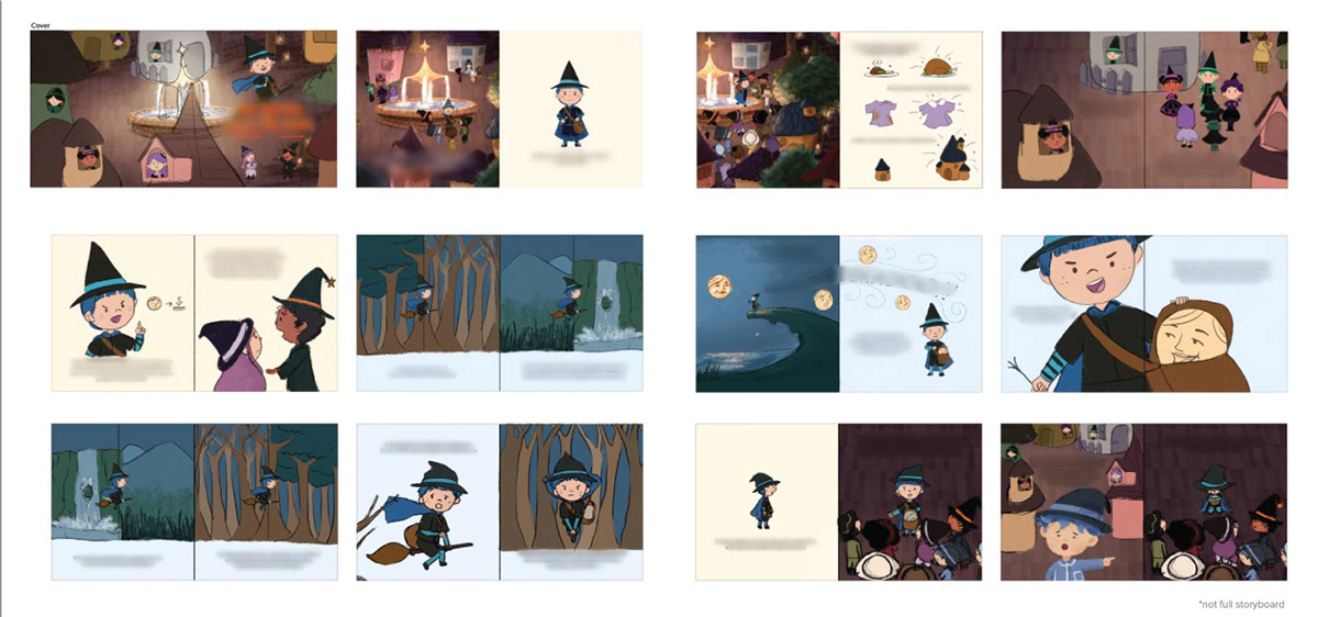 Character design  children illustration children's book ILLUSTRATION  witch wizard Magic  