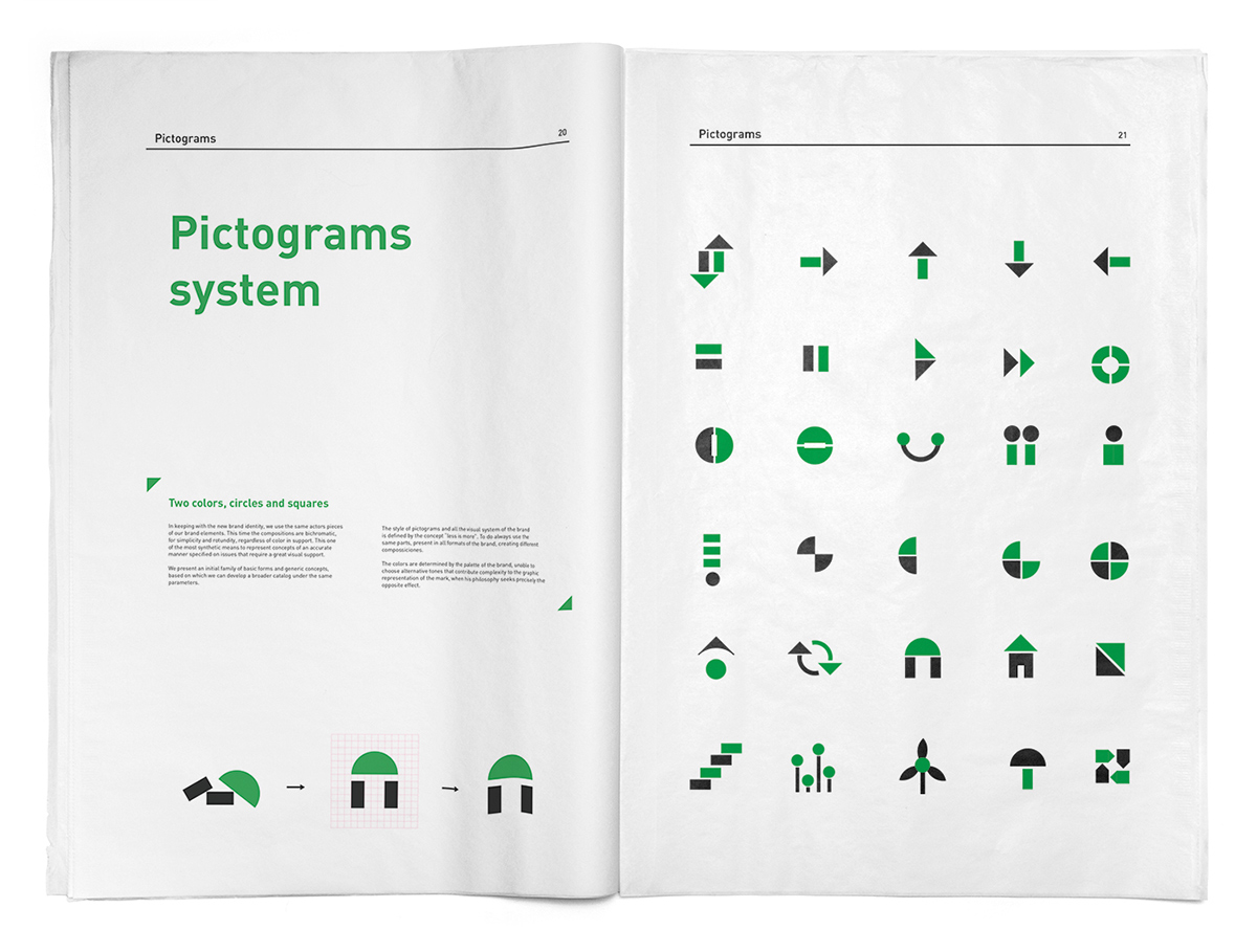 system Flexible system stopmotion geometric Brand Design Sustainability shapes ecodesign less is green