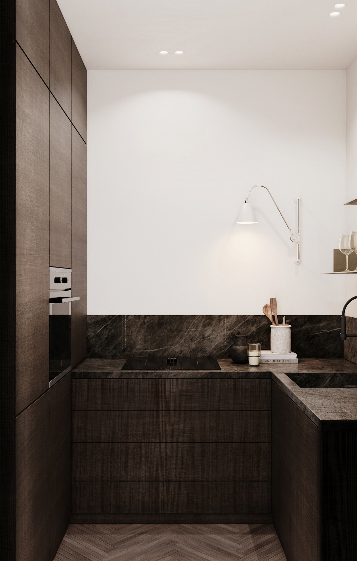 apartment living room kitchen badroom 3d max corona render  modern interior modern interior design visualization design interior