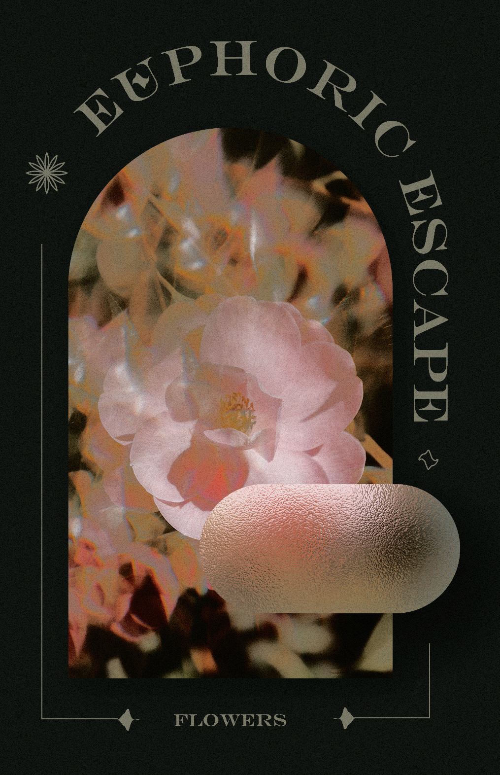 abstract art artwork botanical design Digital Art  floral Flowers poster Poster Design