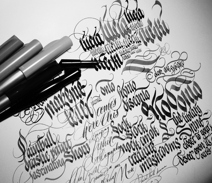 Parallel Calligraphy Pen - Zenartify