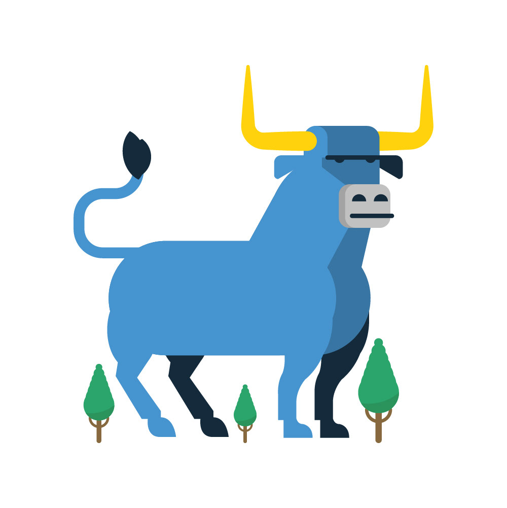 animal animals bulls funny iconic brands Illustrator characters world