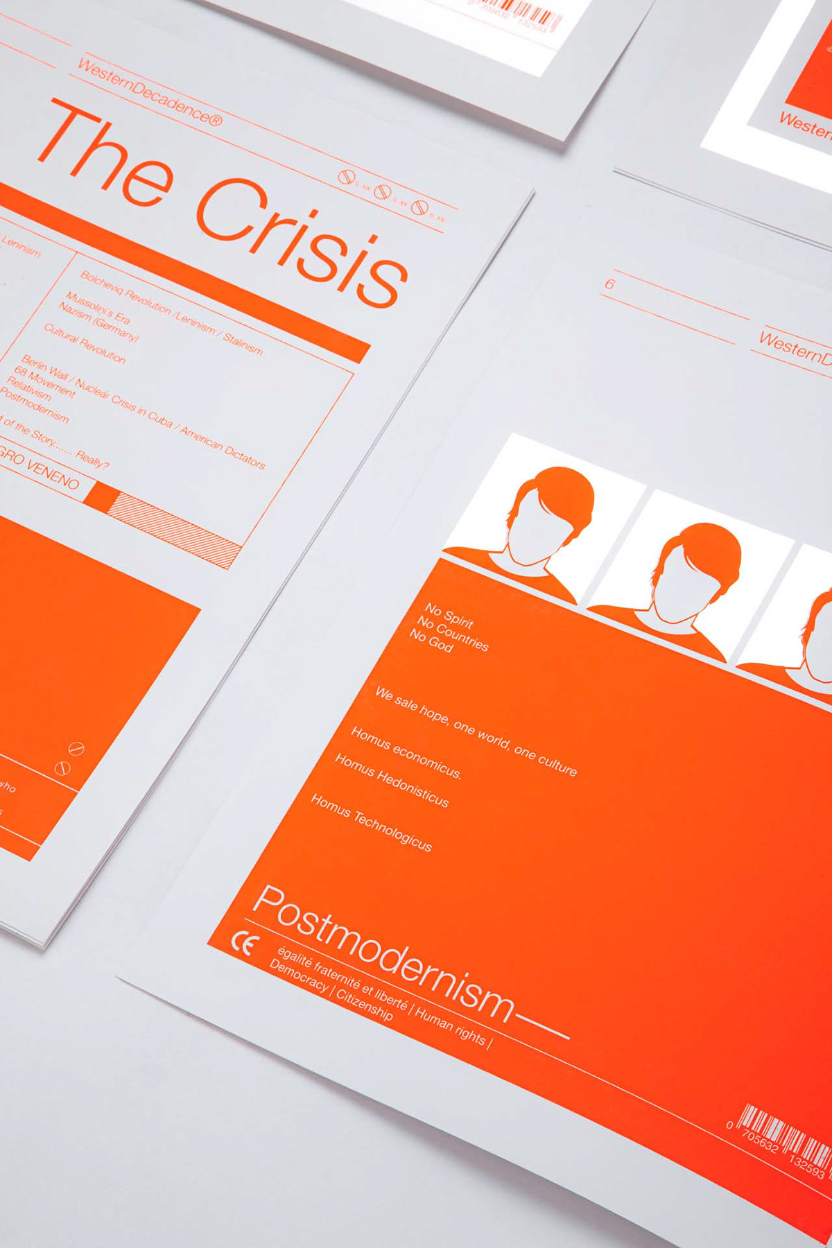editorial design  fanzine fluorescent infographics Layout magazine neon orange pantone silver