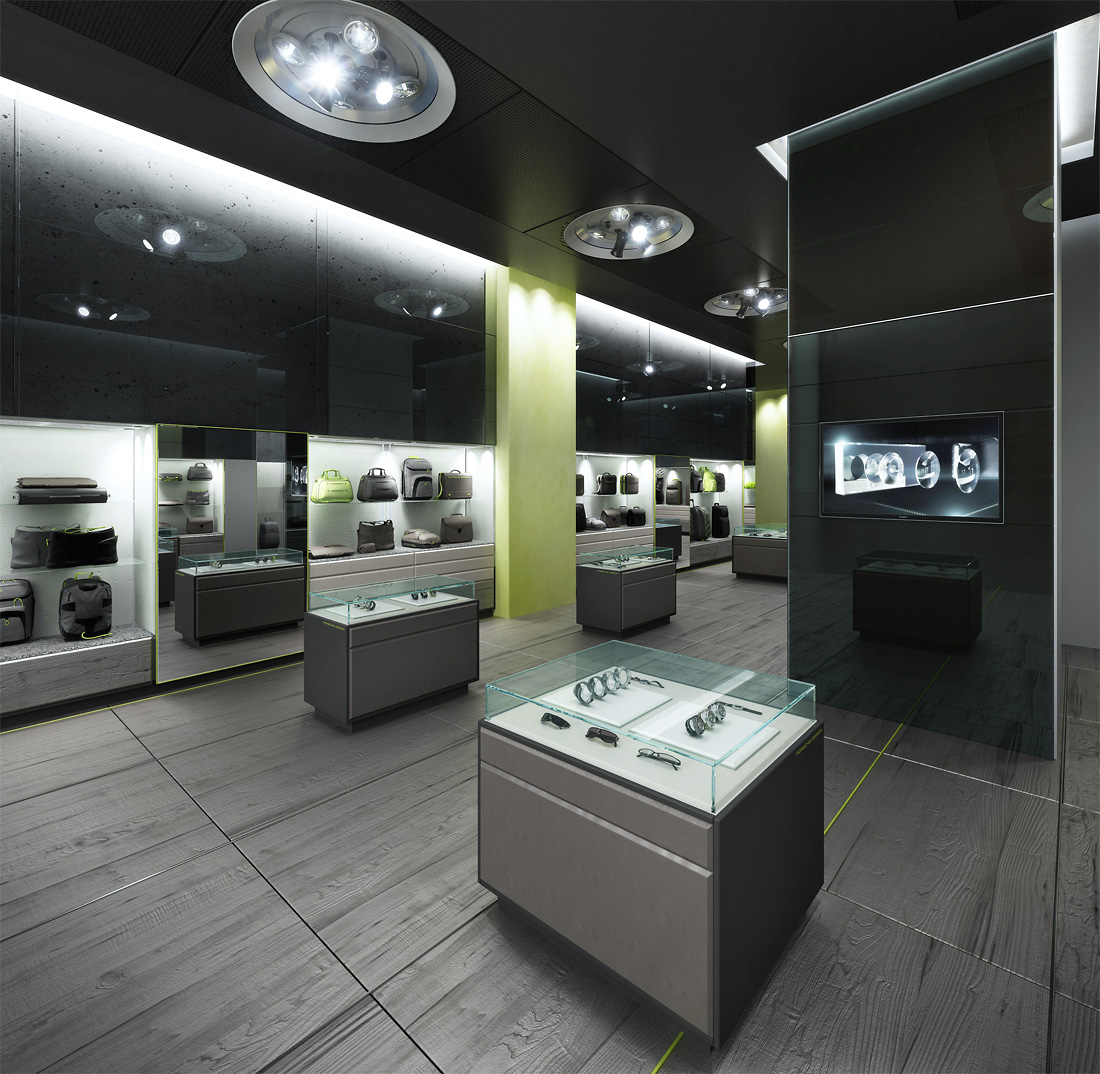 porsche design store design store Store Concept