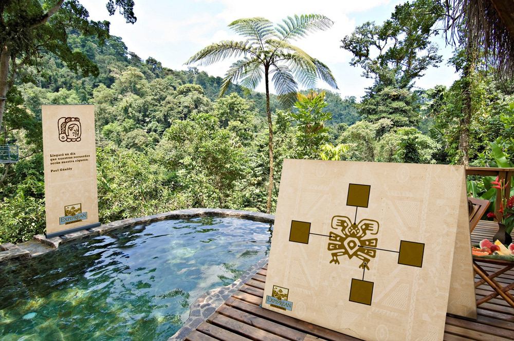 hotel rainforest explorean Grupo posadas Invitation