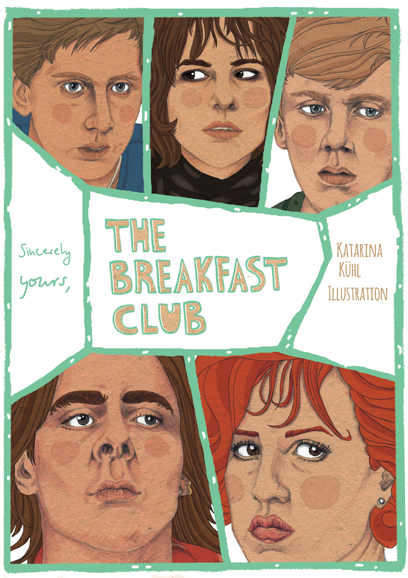 breakfast club movie 80's allison claire andrew john Brian