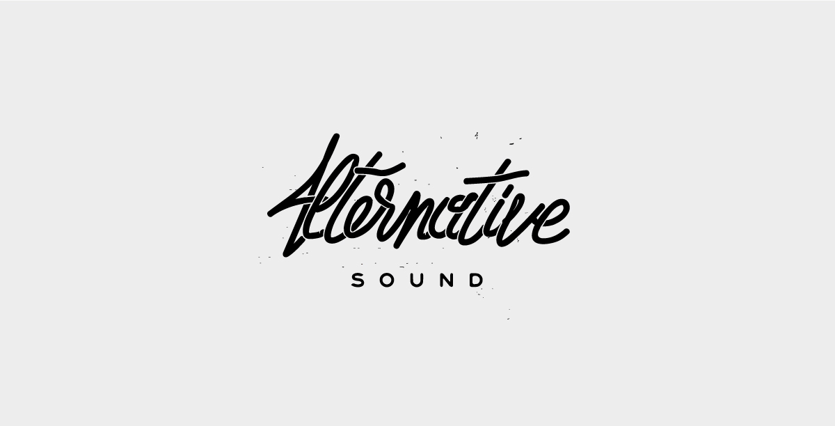 Handlettering lettering Logotype alternative sound logo branding  Clothing typography   Calligraphy  