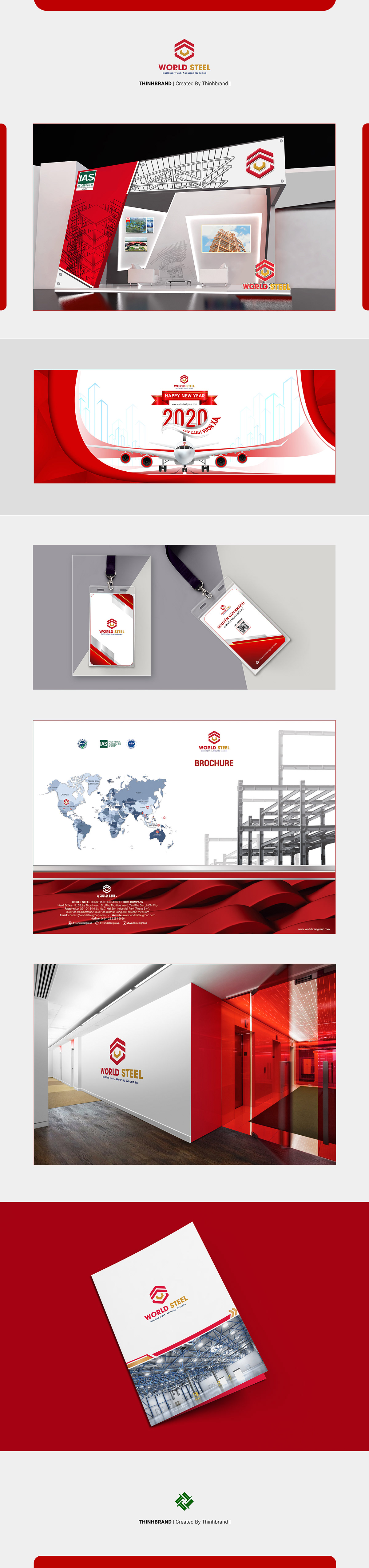 Bộ Nhận Diện Thiết Kế BROCHURE thiết kế đẹp thiết kế HCM thiet ke logo Thiết kế Profile thiet ke web thinhbrand brochure thiết kế namecard