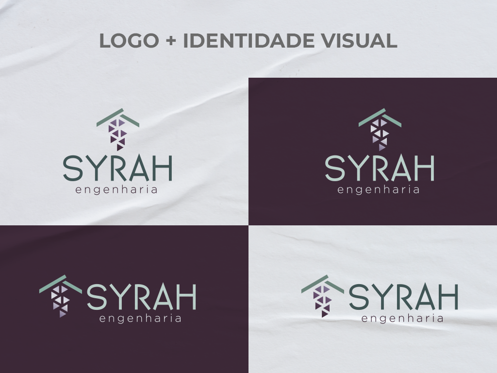 brand brand identity branding  construtora Engenharia Engenharia Civil identidade visual Logotipo Logotype visual identity