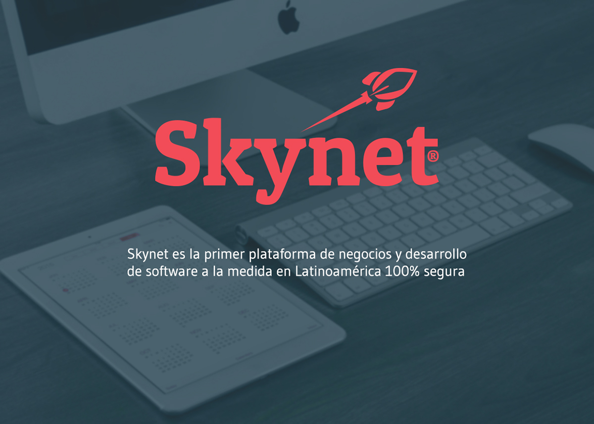 skynet UI freelancers Work  Website Web site design