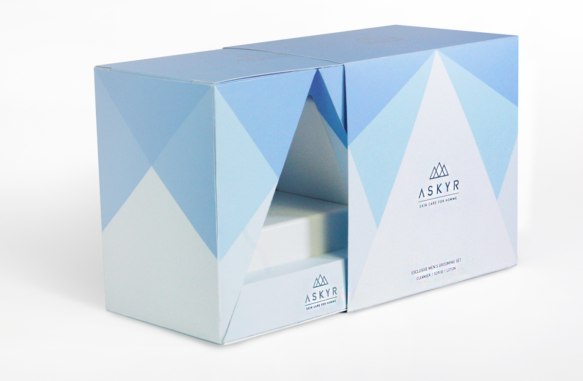 ASKYR cosmetic packaging iceberg Men's Skincare