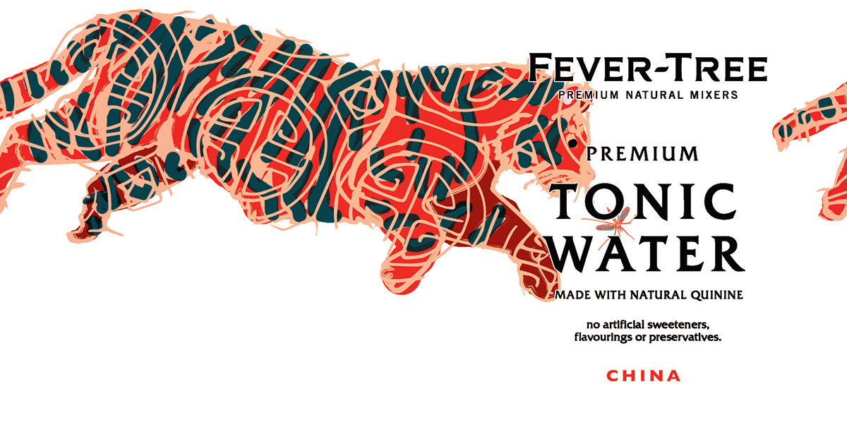 fever tree student awards ycn animals bottles charity malaria mosquito pattern