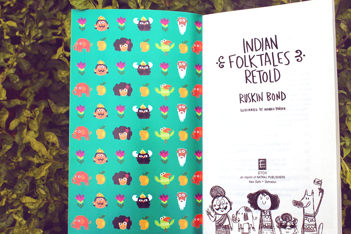 ruskin bond children's book illustration children's book folktales indian folktales Story Book
