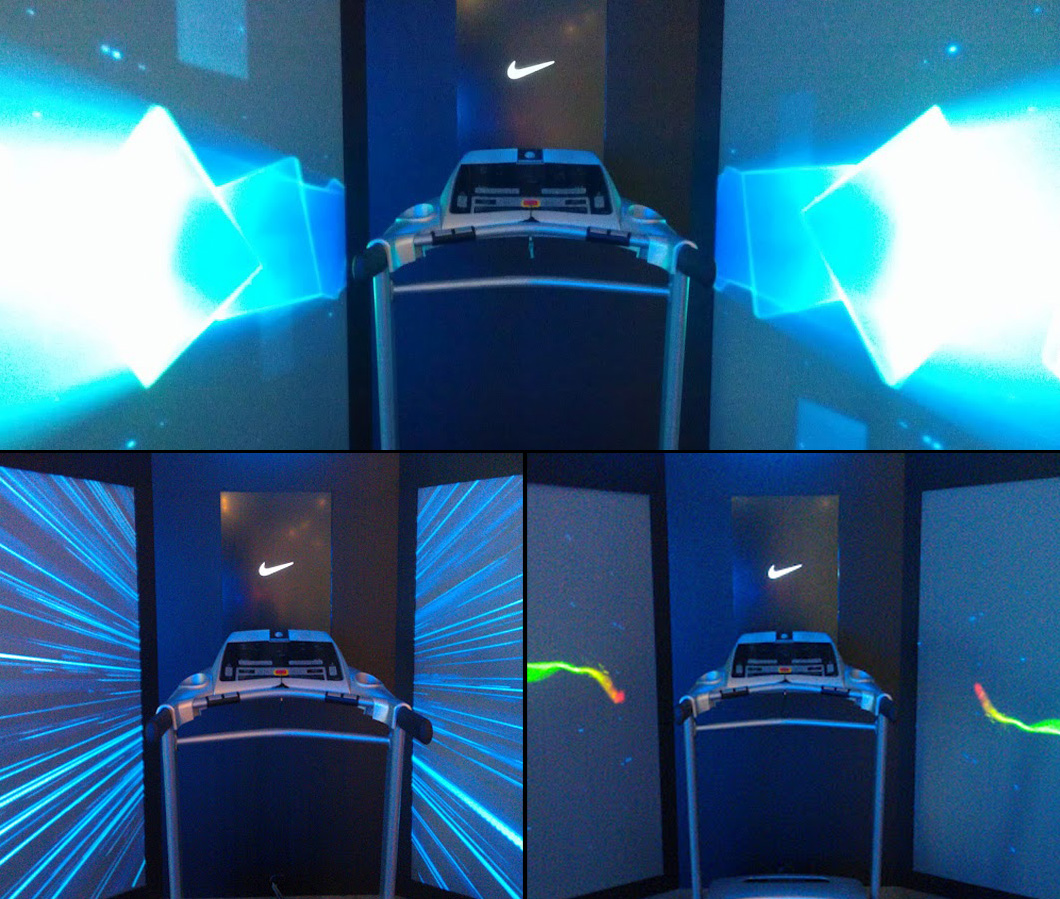 Nike installation Arduino processing