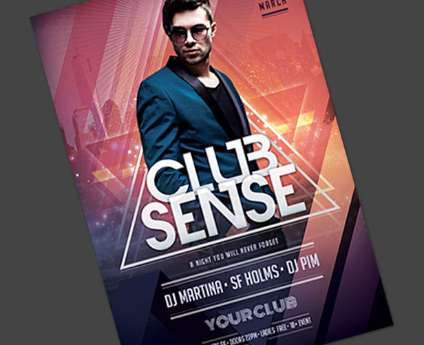 awesome city club club flyer party colorful DANCE   design disco dj edm electro electronic Event flyer