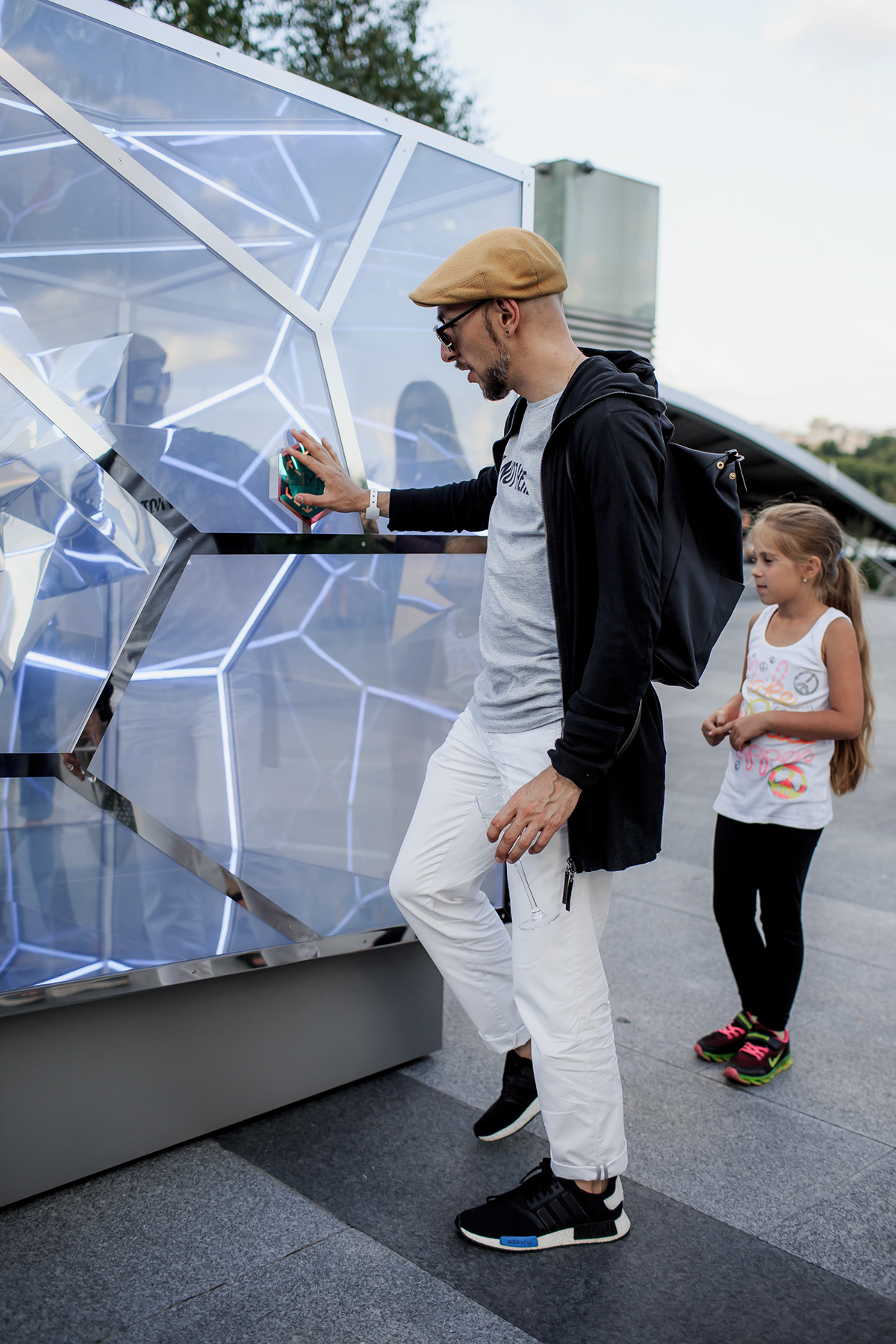 light installation Lexus Hybrid Art science art contemporary art light public art art Exhibition Design  Adobe Portfolio