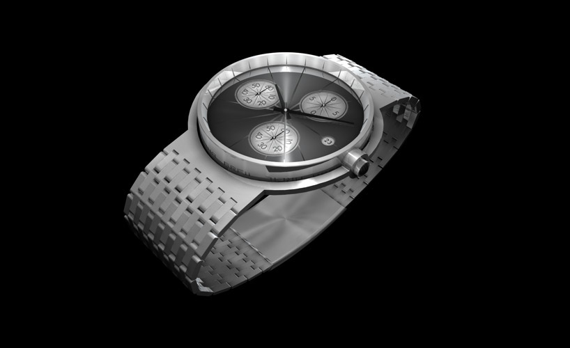 watch cronograph reversible watch