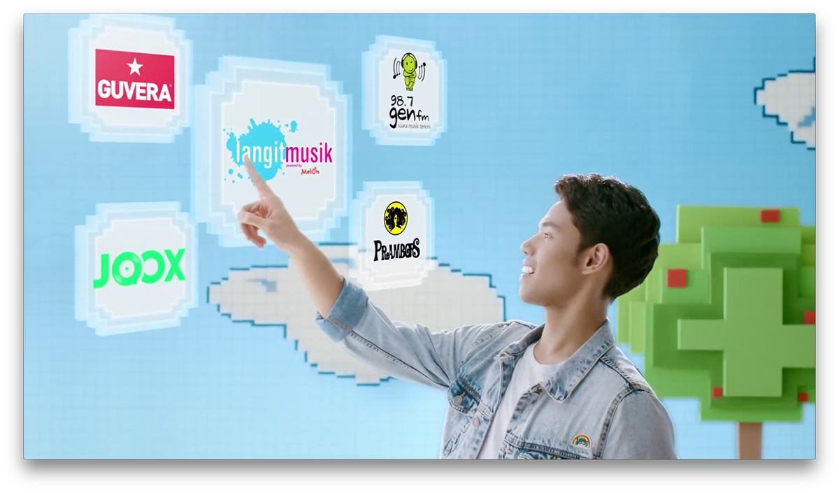 telkomsel loop youth music Games Advertising  tvc Suteddi Chen myworks my works