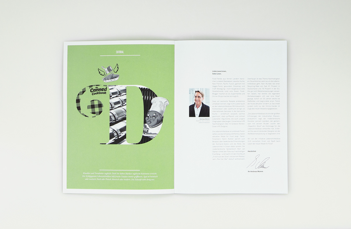 editorial design  magazine Made for Food Pixel Hero Vasili Bryjak Rene Strahl ILLUSTRATION  typography   Magazine design